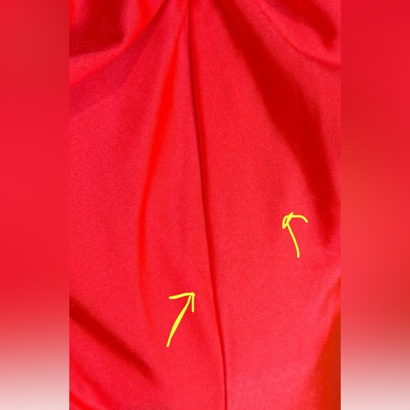 La Femme 29020 Plunging V-neck Ruched Prom Sheath Dress Neon Coral 0 - Picture 14 of 14